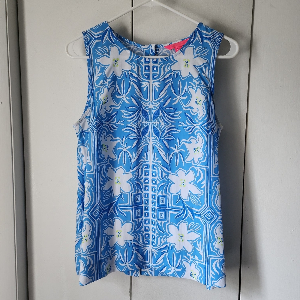 Lilly Pulitzer Iona Sleeveless Top, S
